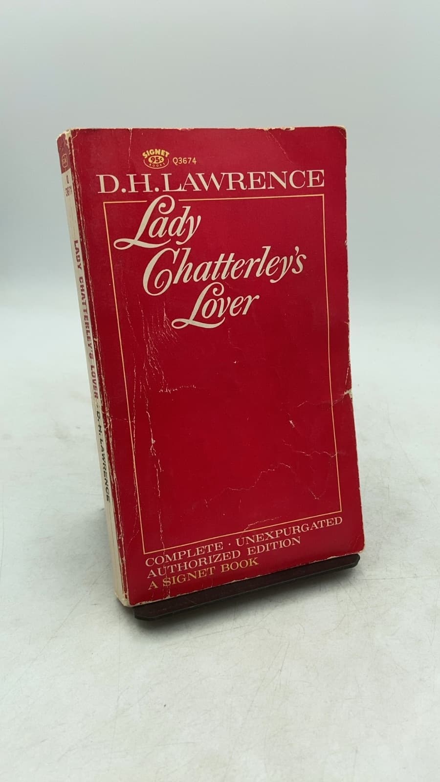 Lady Chatterley's Lover by D. H. Lawrence - front cover