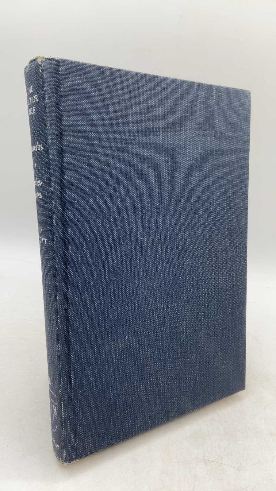 The Anchor Bible Proverbs Ecclesiastes by R. B. Y. Scott - front cover