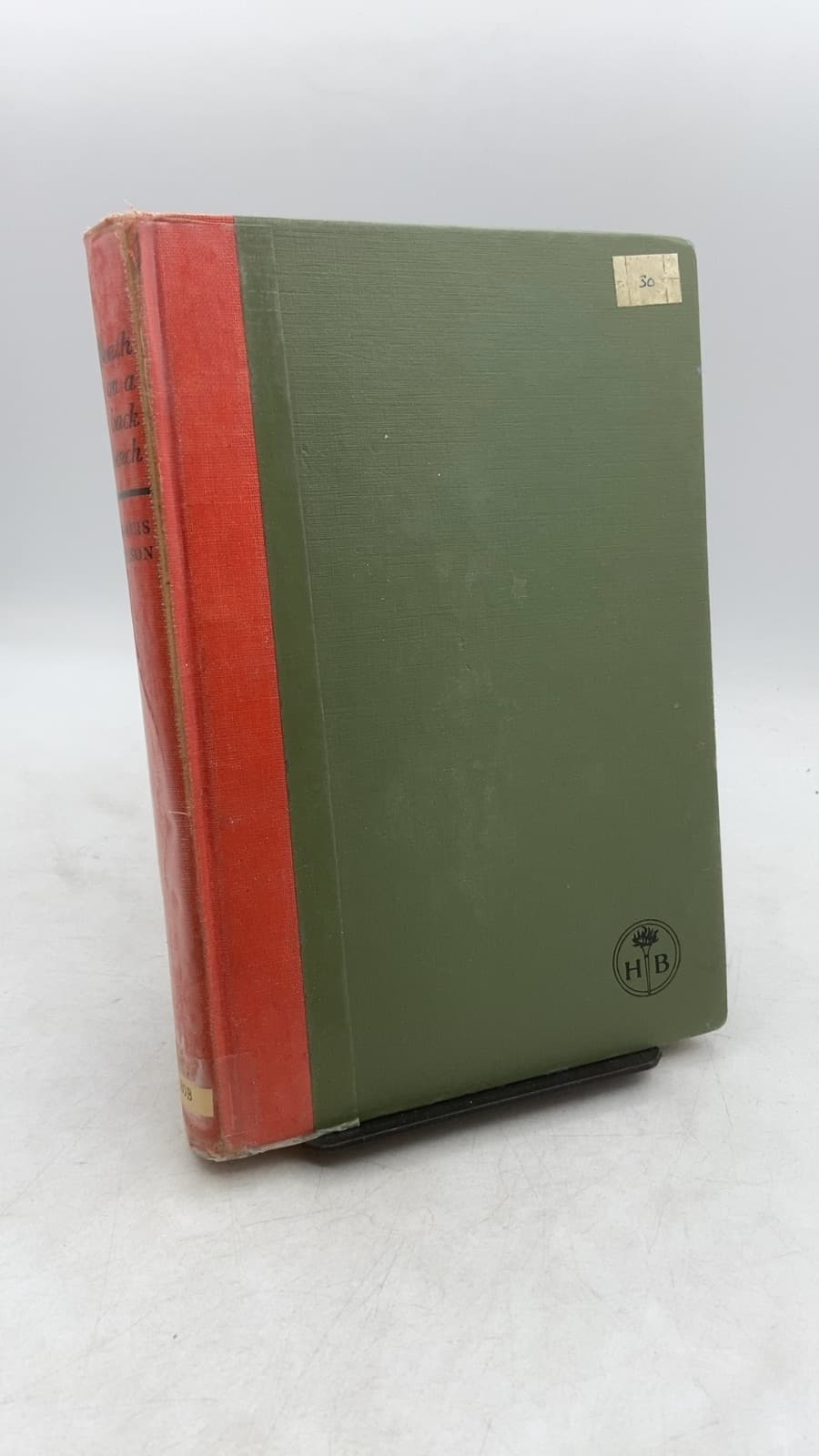 Death on a Back Bench by Francis Hobson - front cover