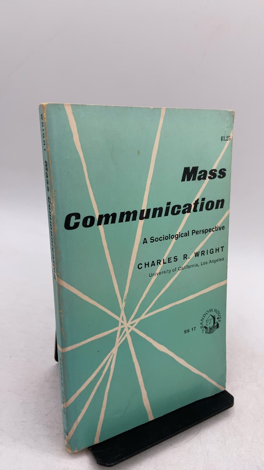 Mass Communication: A Sociological Perspective by Charles R. Wright - front cover