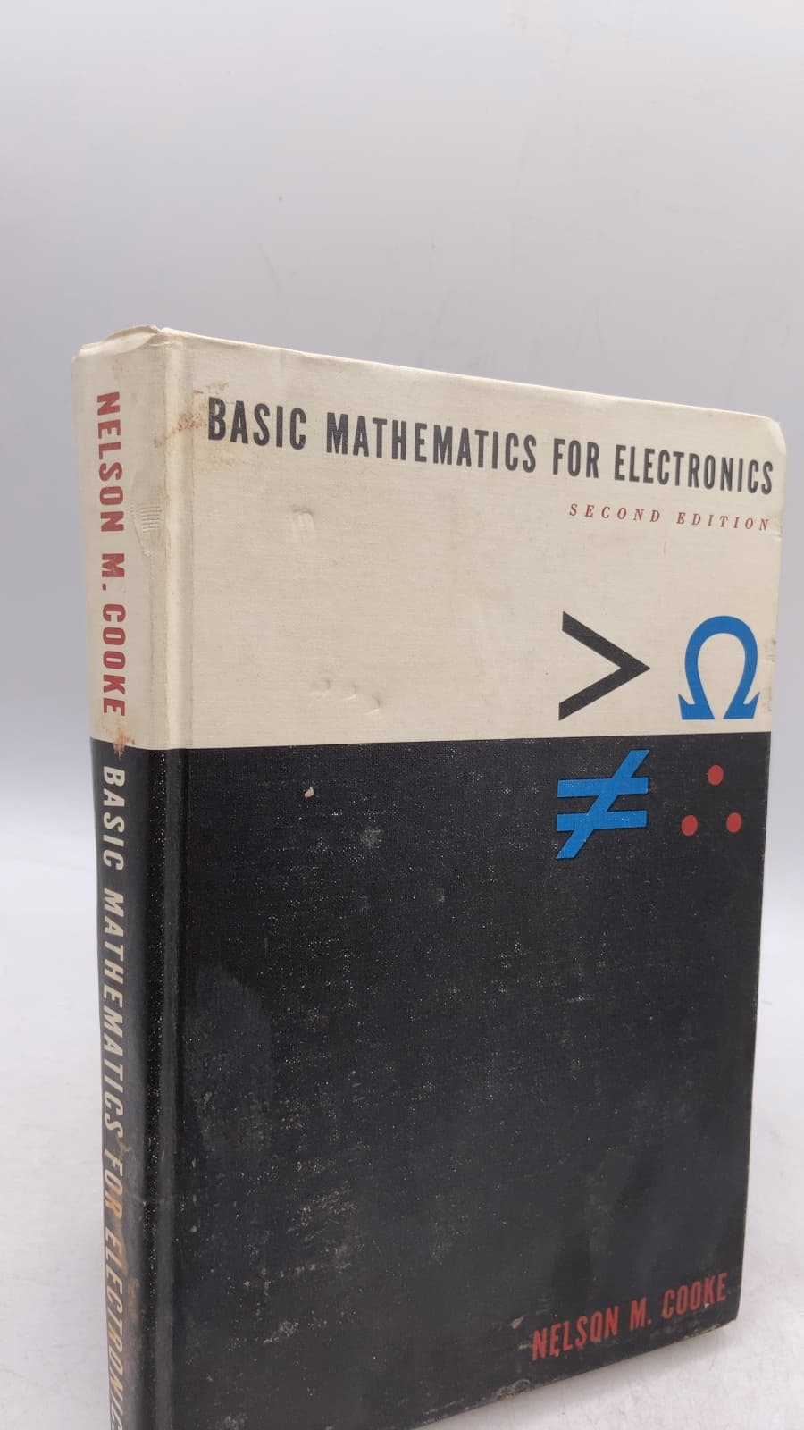 Basic Mathematics for Electronics by Nelson M. Cooke - front cover