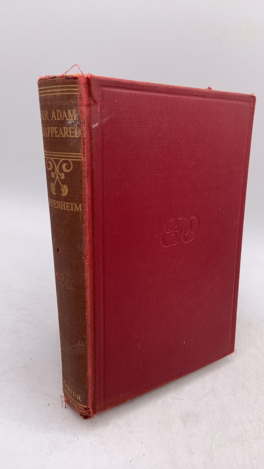 SIR Adam Disappeared by E. Phillips Oppenheim - front cover