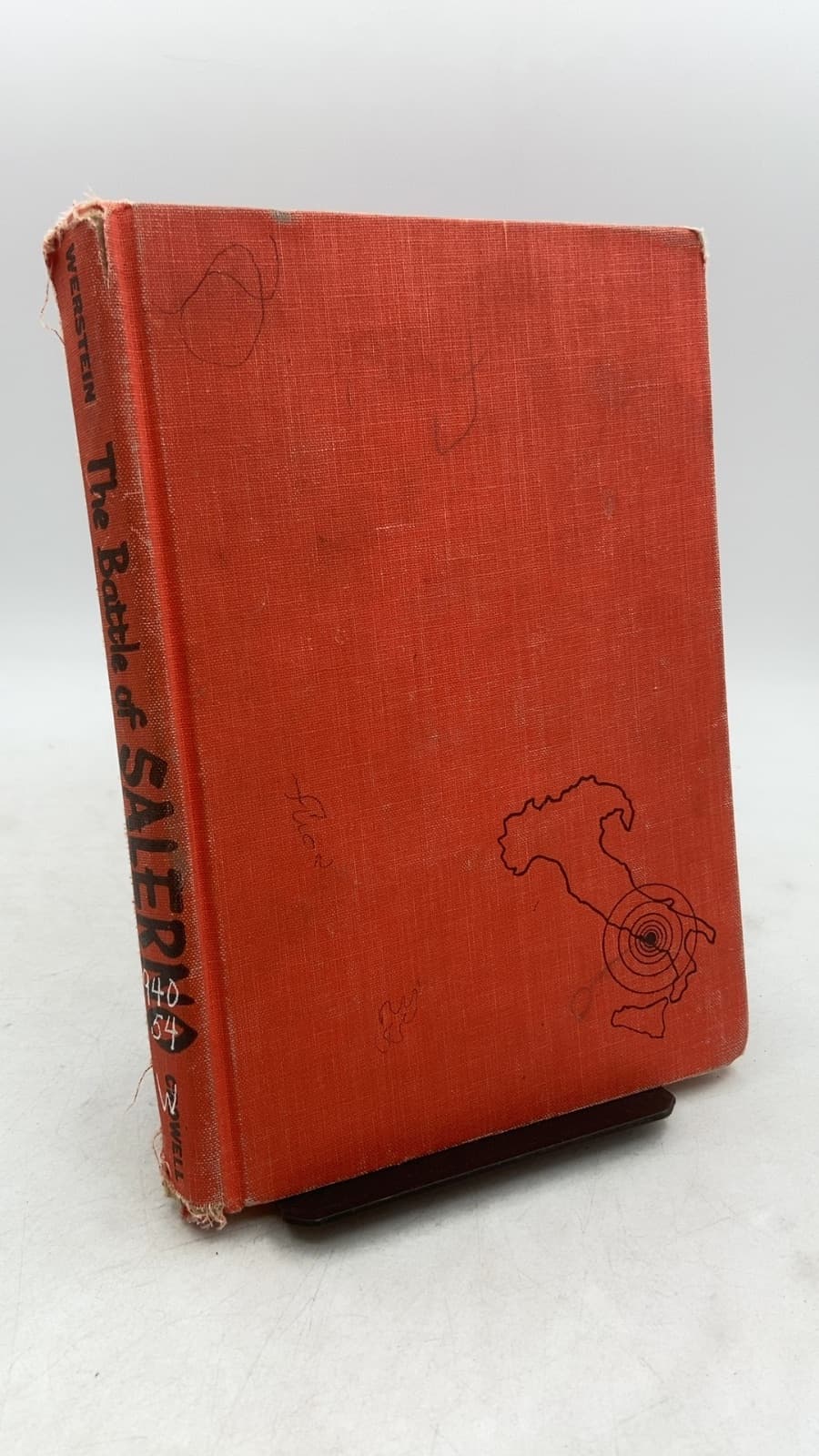 The Battle of Salerno by Irving Werstein - front cover