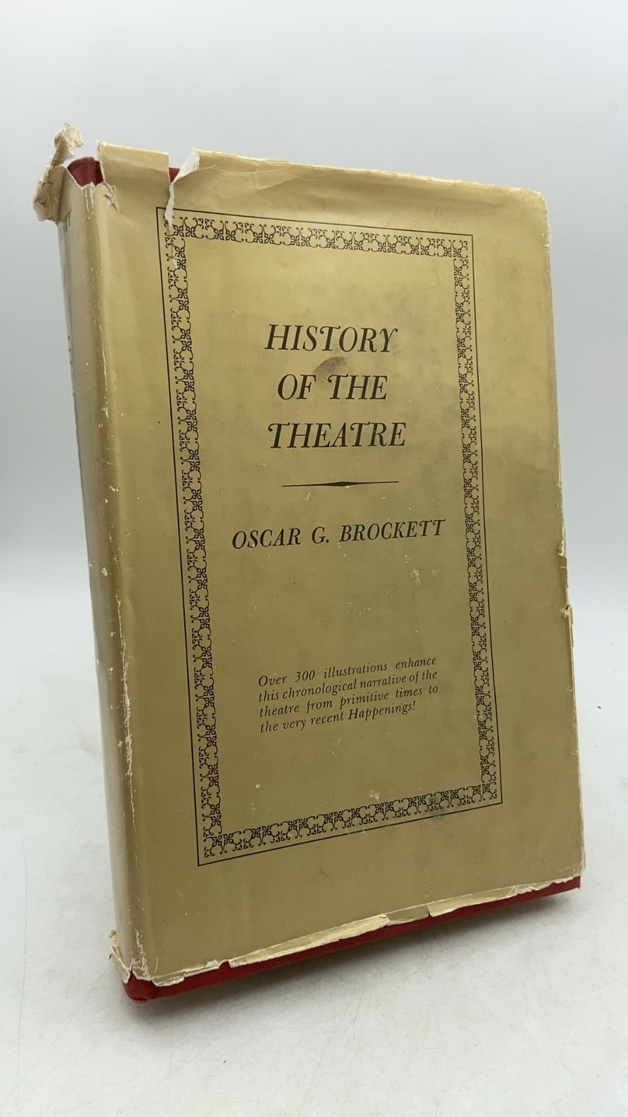 History OF THE Theatre by Oscar G. Brockett - front cover