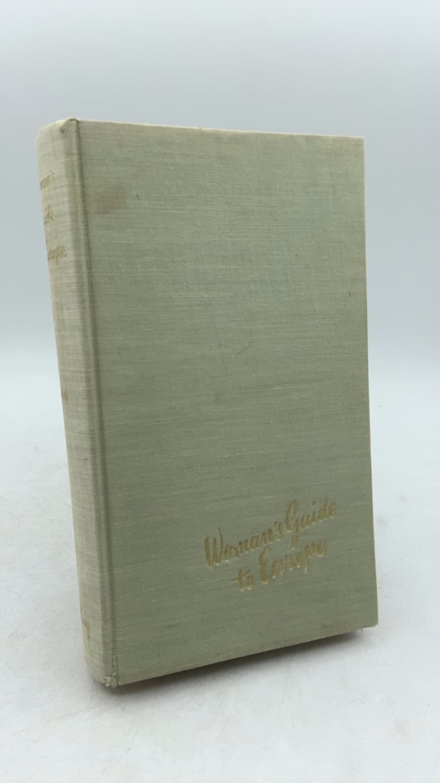 Woman's Guide to Europe by Eugene Fodor - front cover