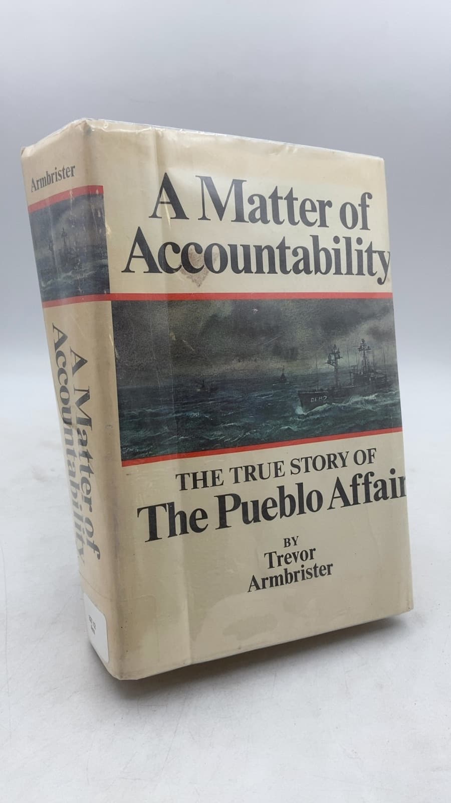 A Matter of Accountability: The True Story of The Pueblo Affair by Trevor Armbrister - front cover
