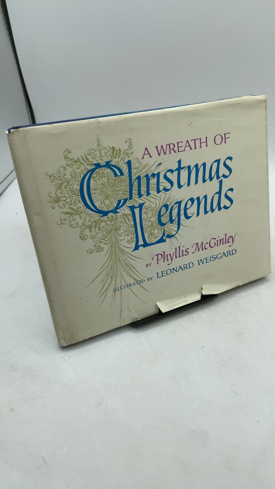 A Wreath of Christmas Legends by Phyllis McGinley - front cover