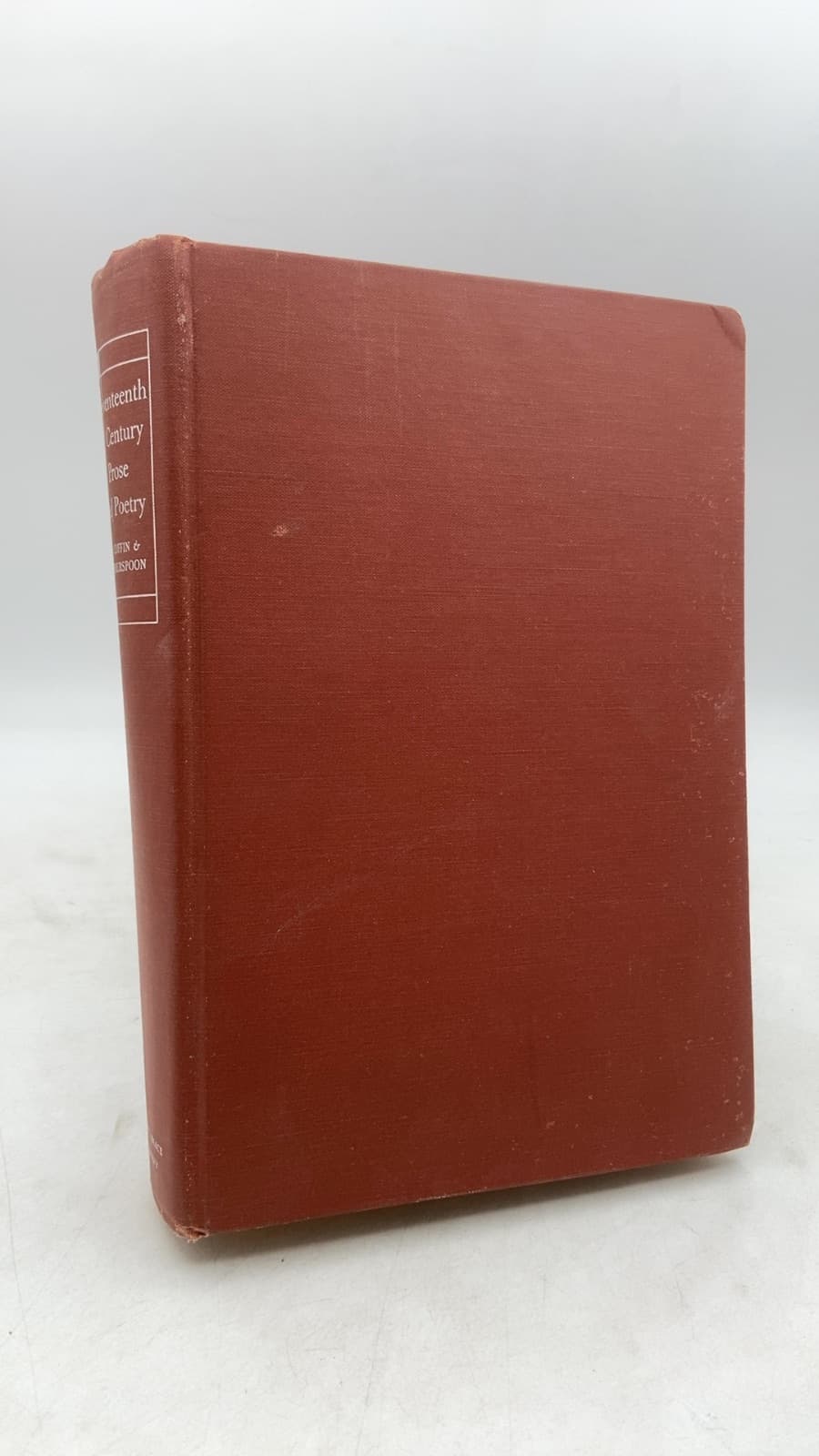 Seventeenth-Century Prose and Poetry by Robert P. Tristram Coffin and Alexander M. Witherspoon - front cover