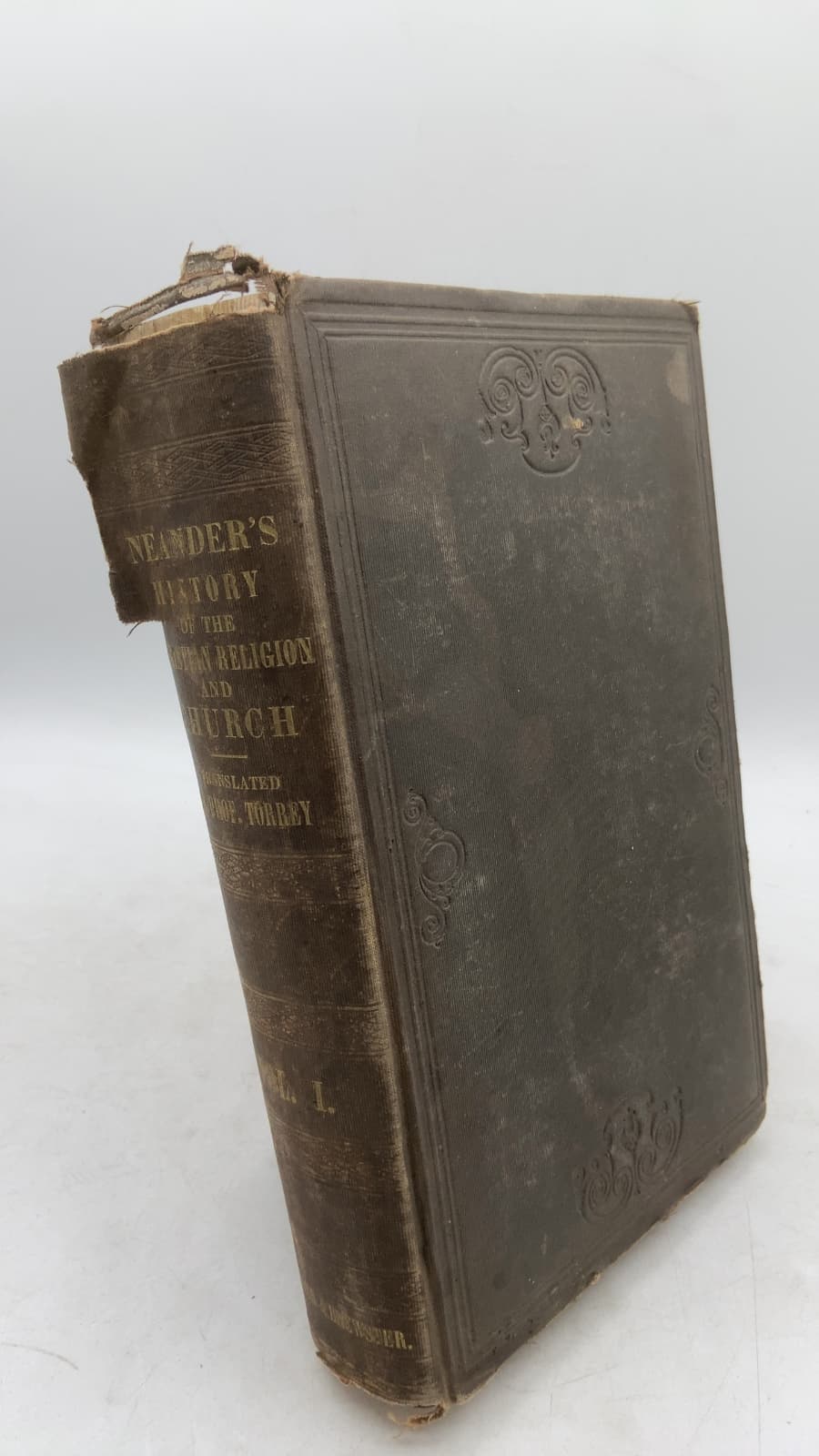 General History of the Christian Religion and Church: Volume First by Dr. Augustus Neander - front cover