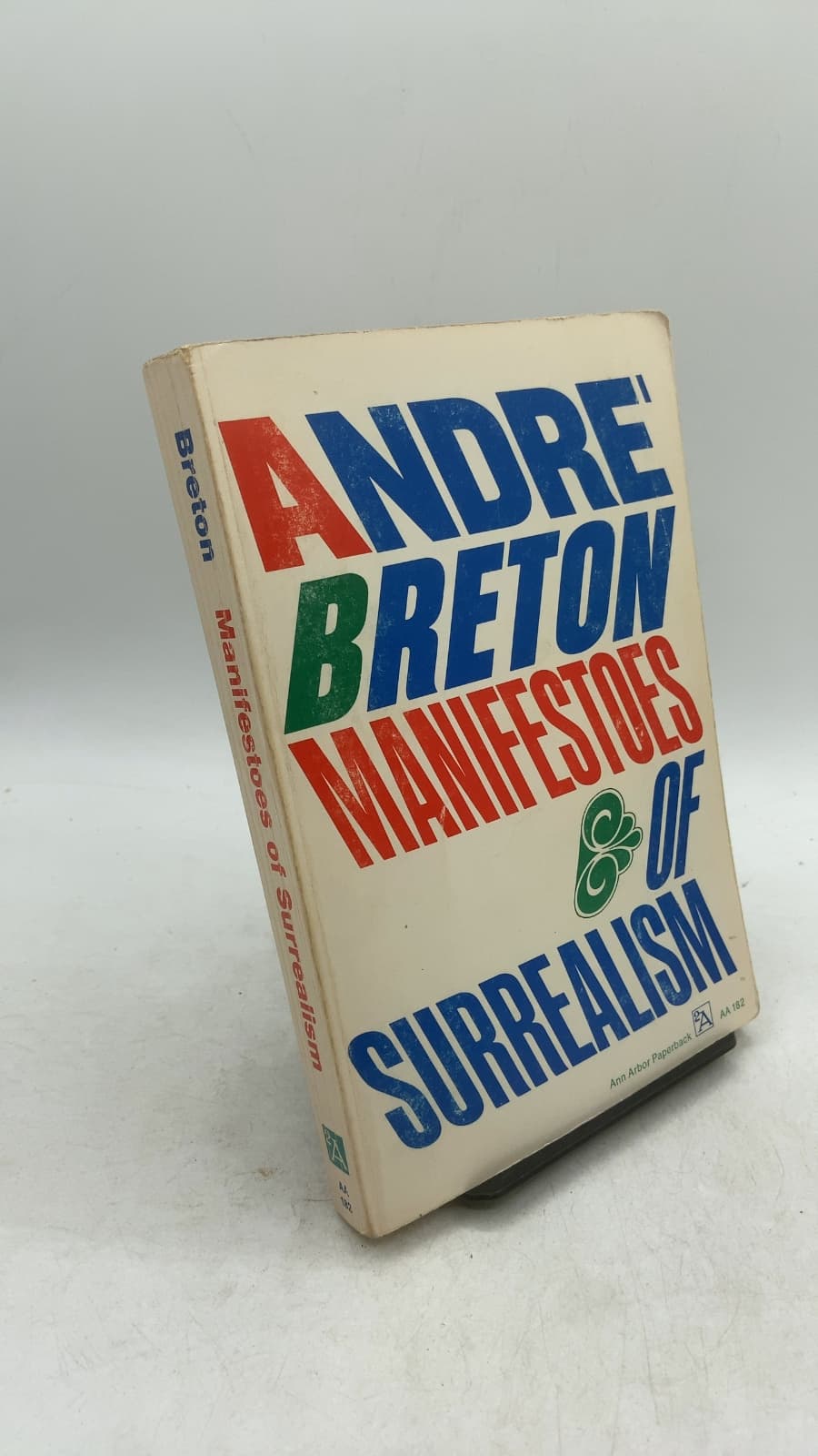 Manifestoes of Surrealism by André Breton - front cover