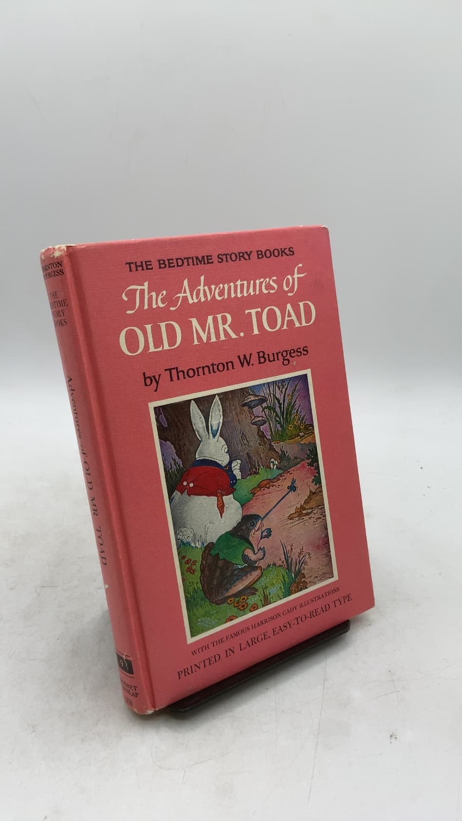The Adventures of Old Mr. Toad by Thornton W. Burgess - front cover
