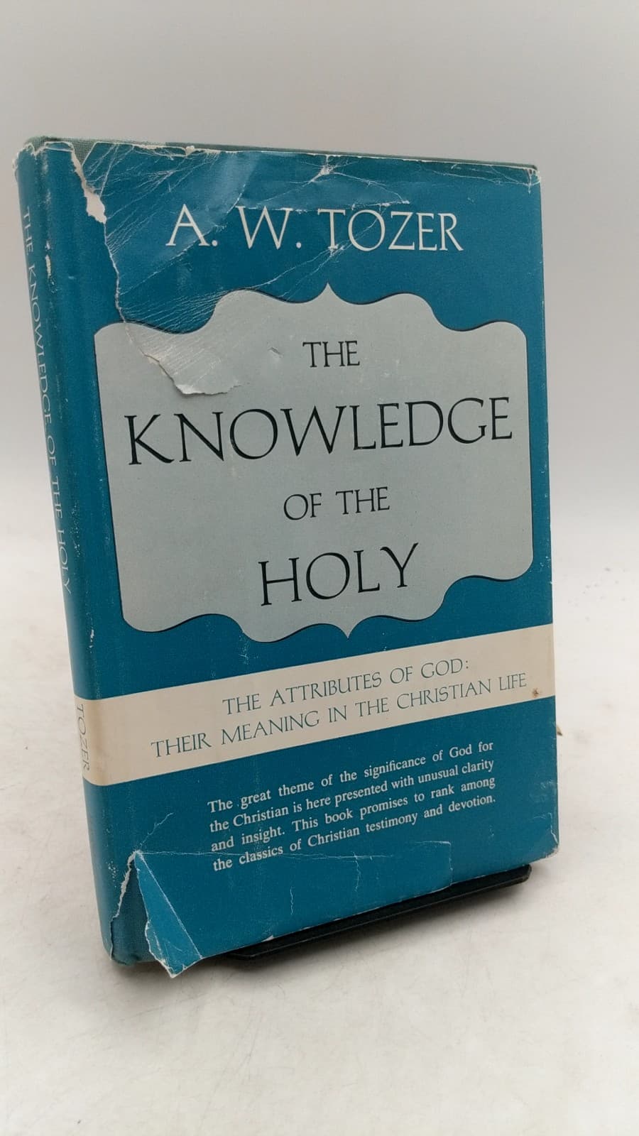 THE Knowledge OF THE Holy by A. W. Tozer - front cover
