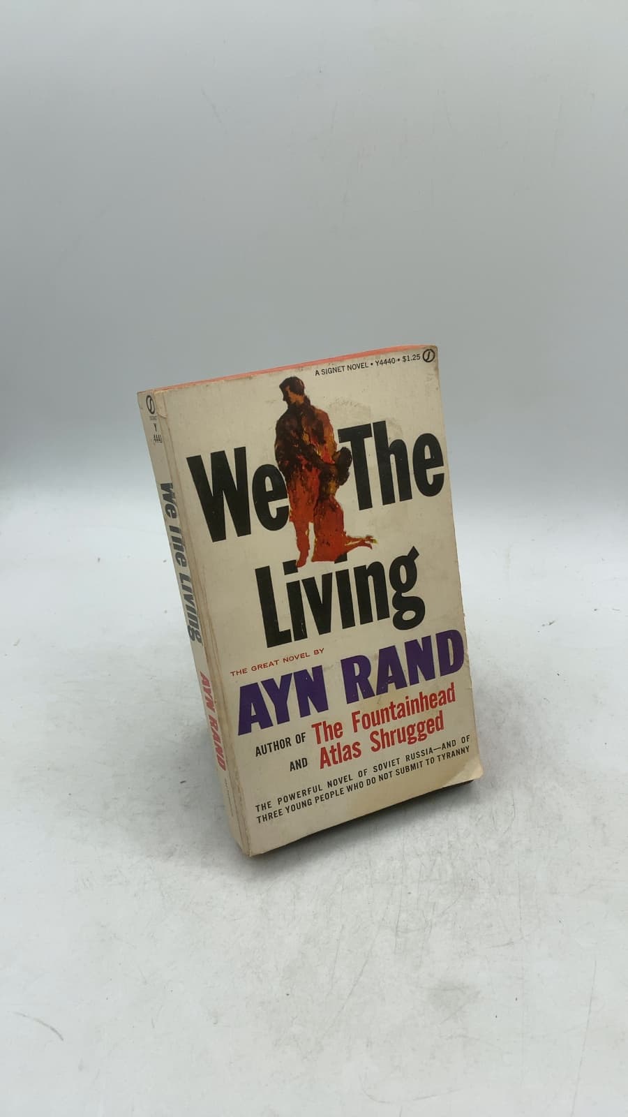 WE THE Living by AYN Rand - front cover