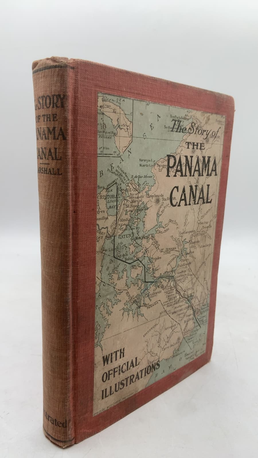 The Story of The Panama Canal by Logan Marshall - front cover