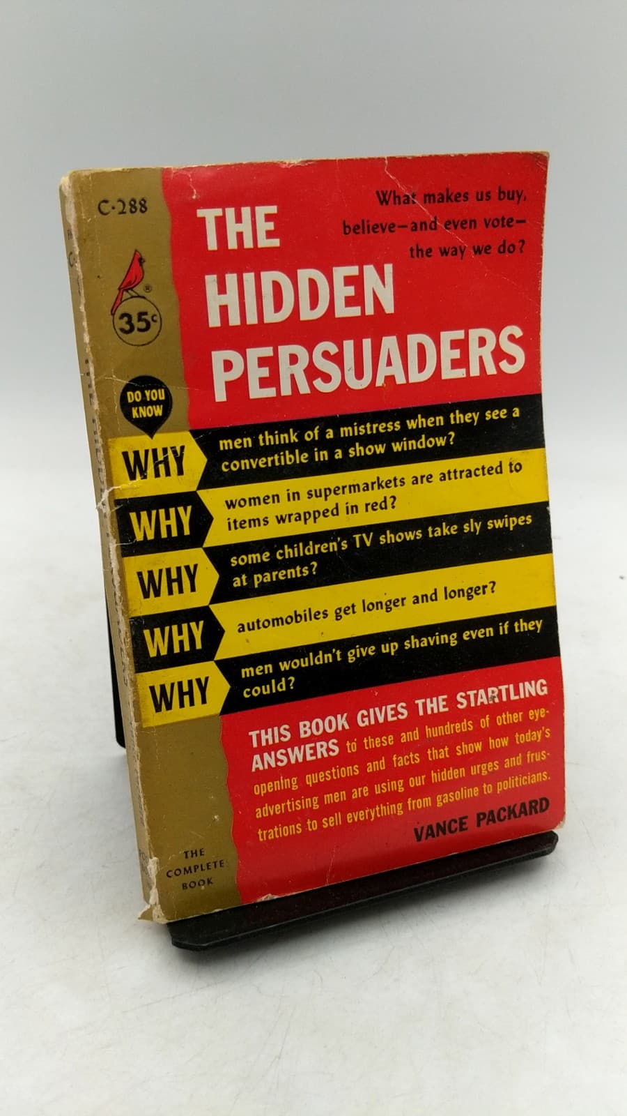The Hidden Persuaders by Vance Packard - front cover