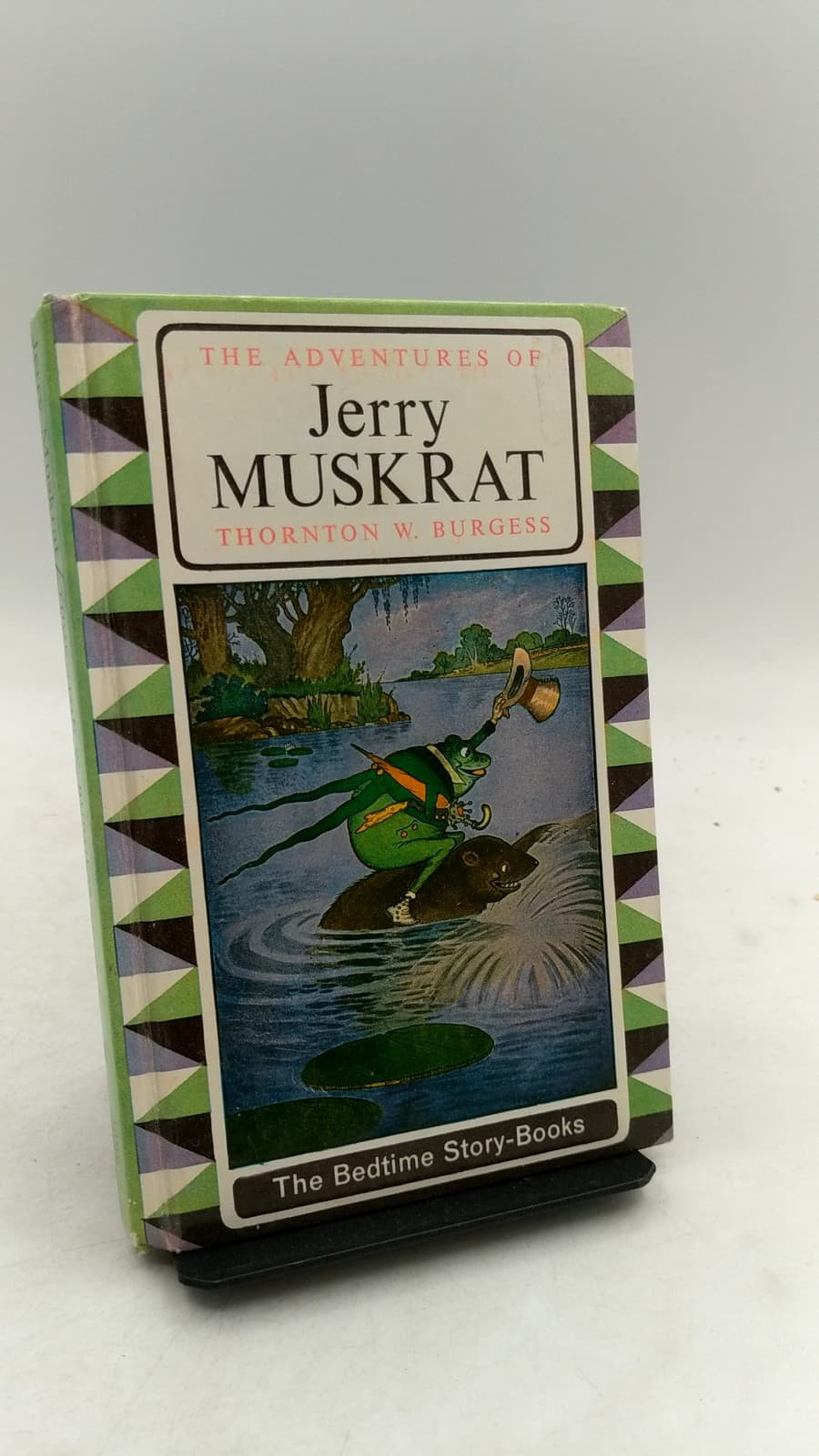 The Adventures of Jerry Muskrat by Thornton W. Burgess - front cover