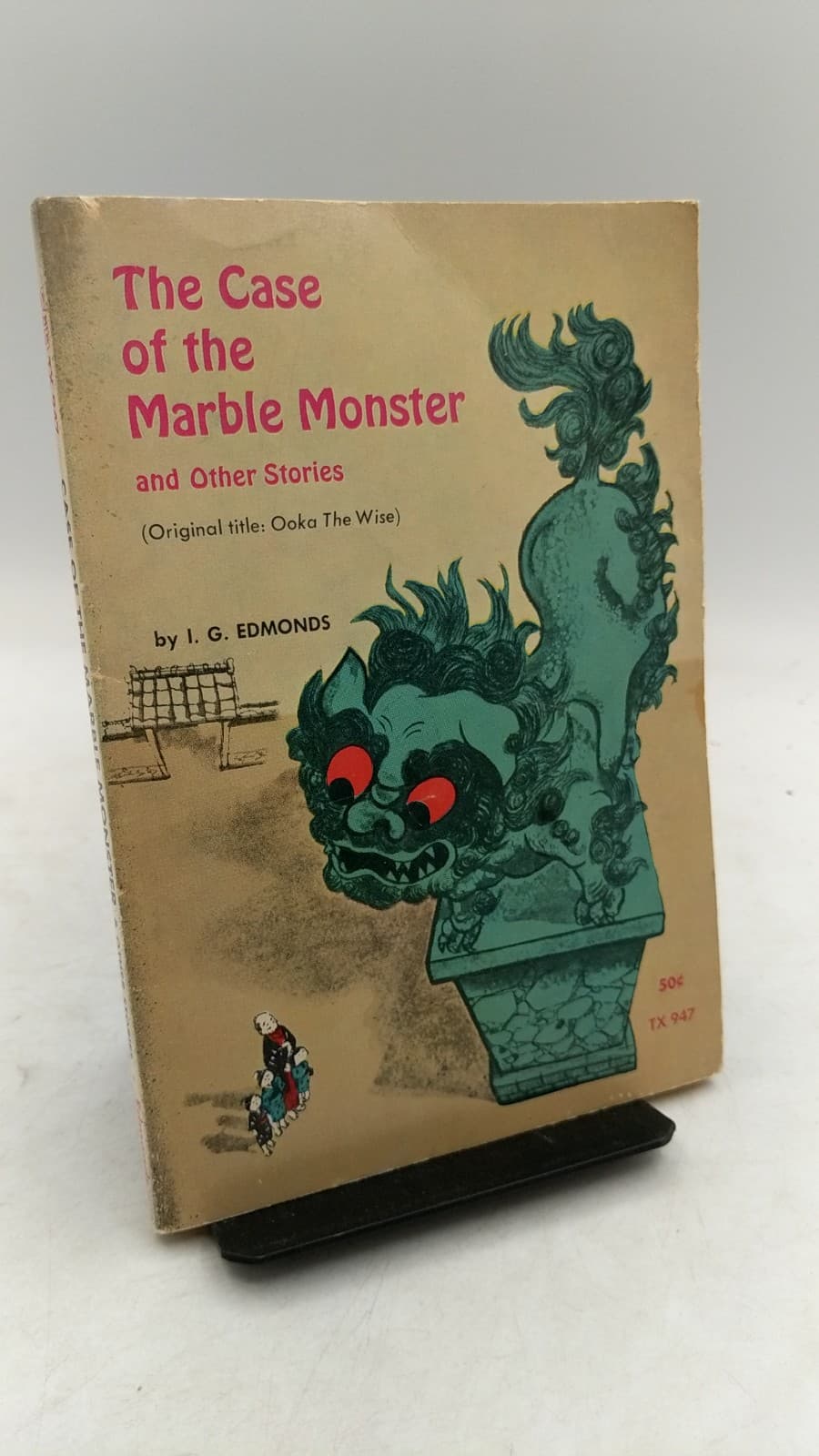 The Case of the Marble Monster and Other Stories by I. G. Edmonds - front cover
