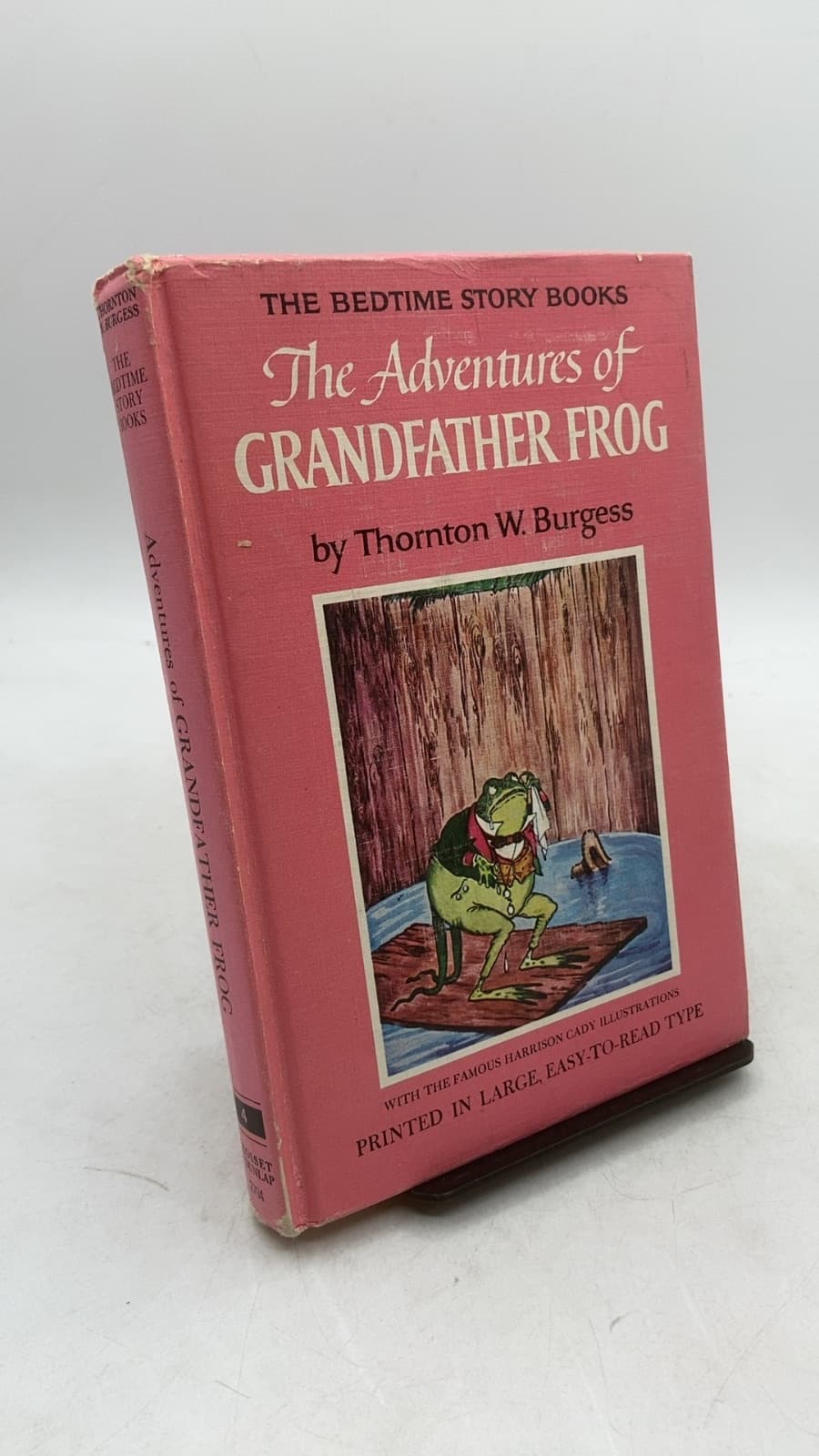 The Adventures of Grandfather Frog by Thornton W. Burgess - front cover