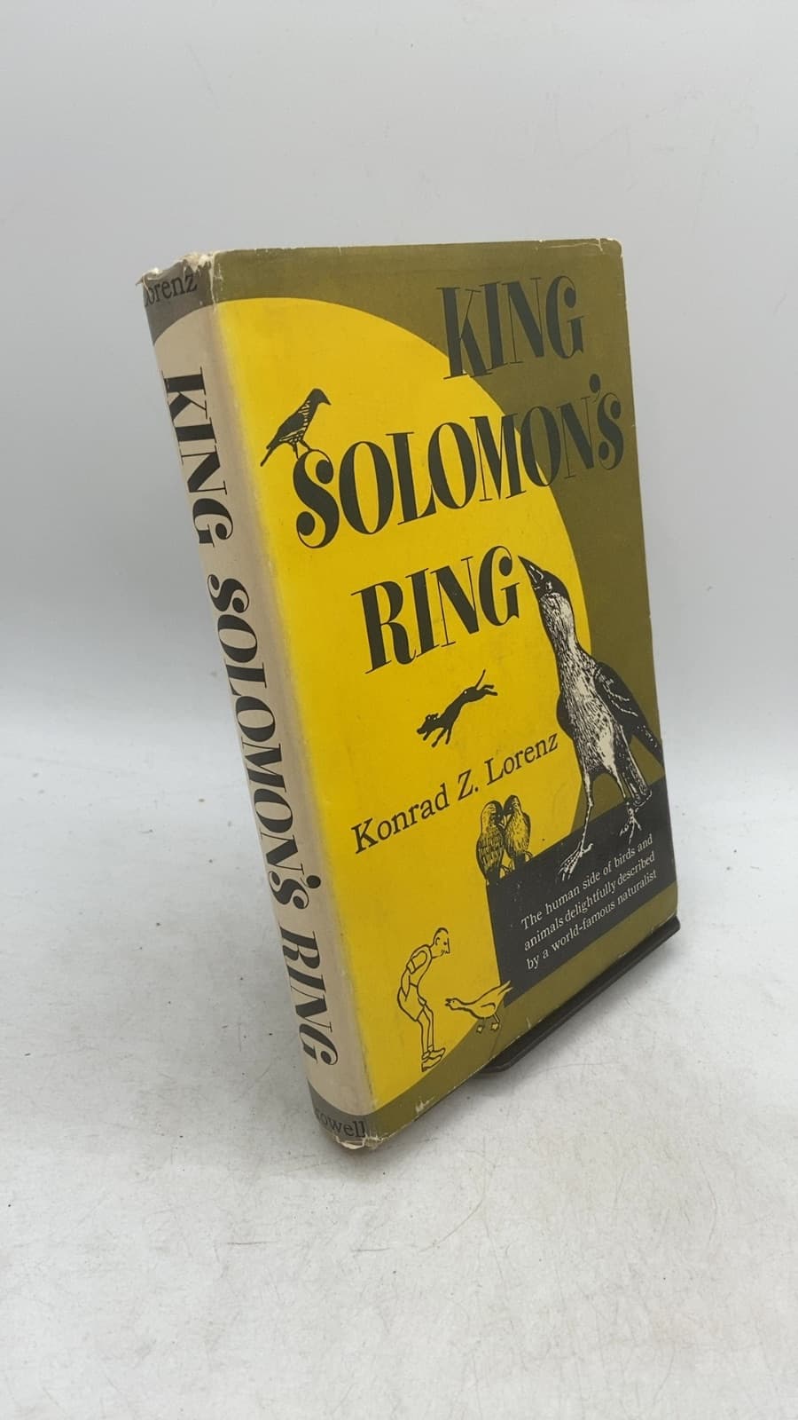 King Solomon's Ring: New Light on Animal Ways by Konrad Z. Lorenz - front cover