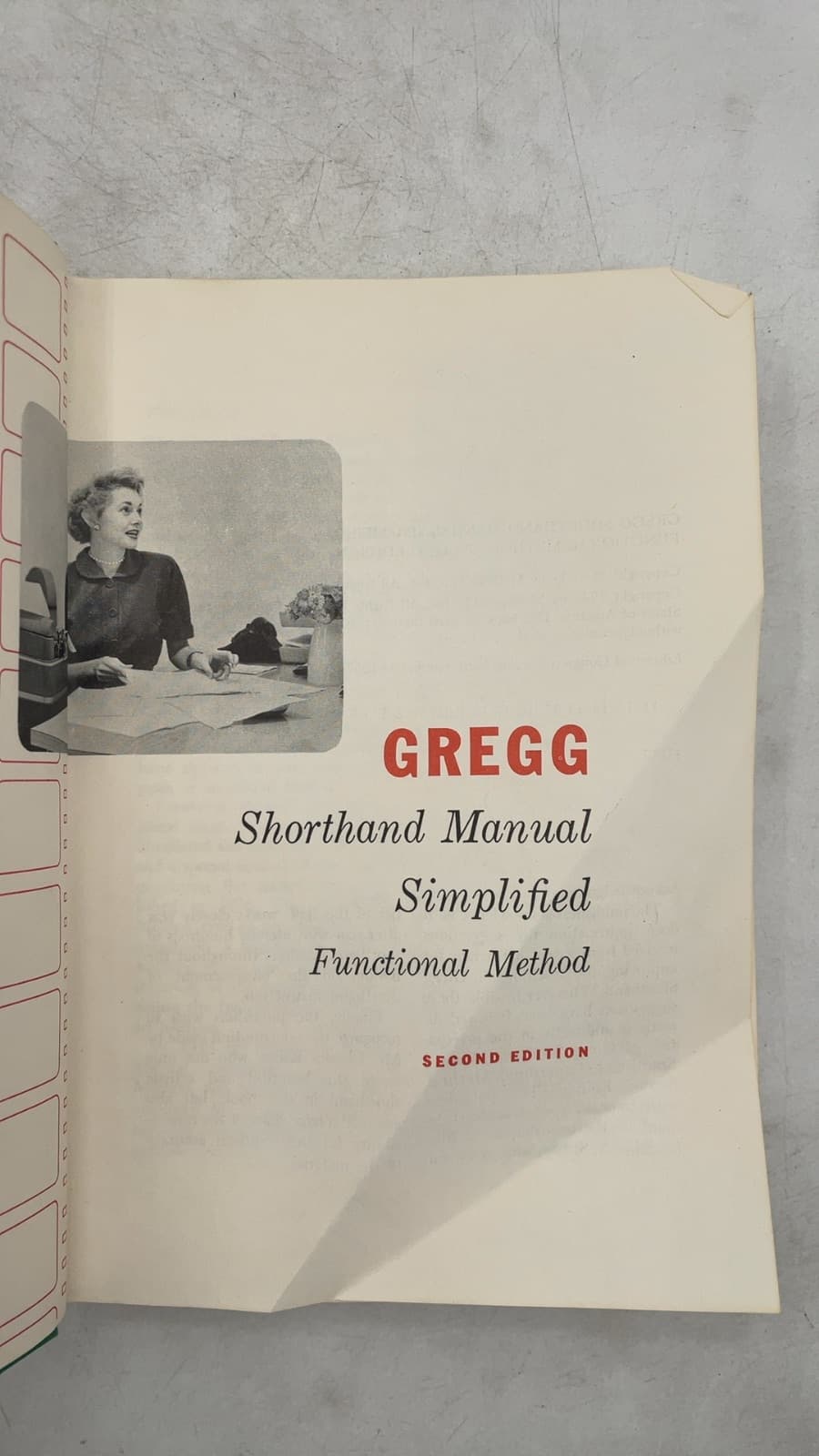 Gregg Shorthand Manual Simplified Functional Method - title page