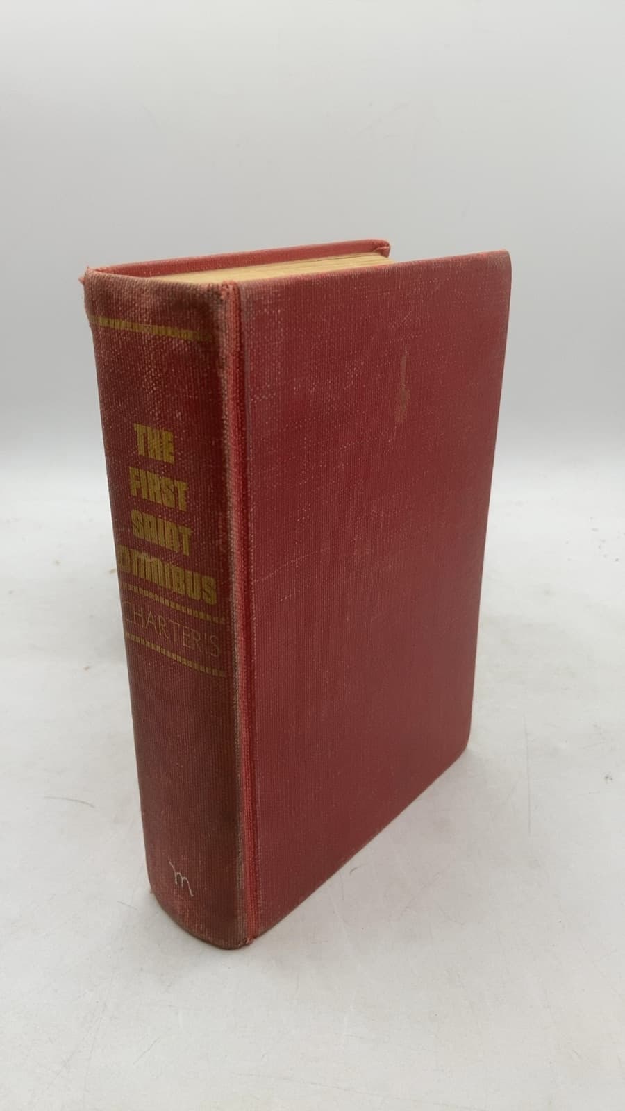 THE First Saint Omnibus by Leslie Charteris - front cover