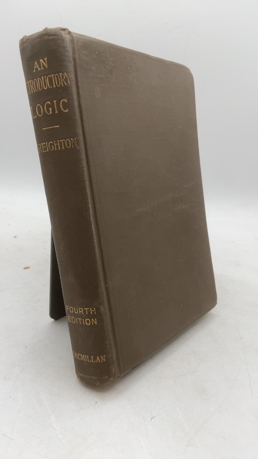 An Introductory Logic by James Edwin Creighton - front cover