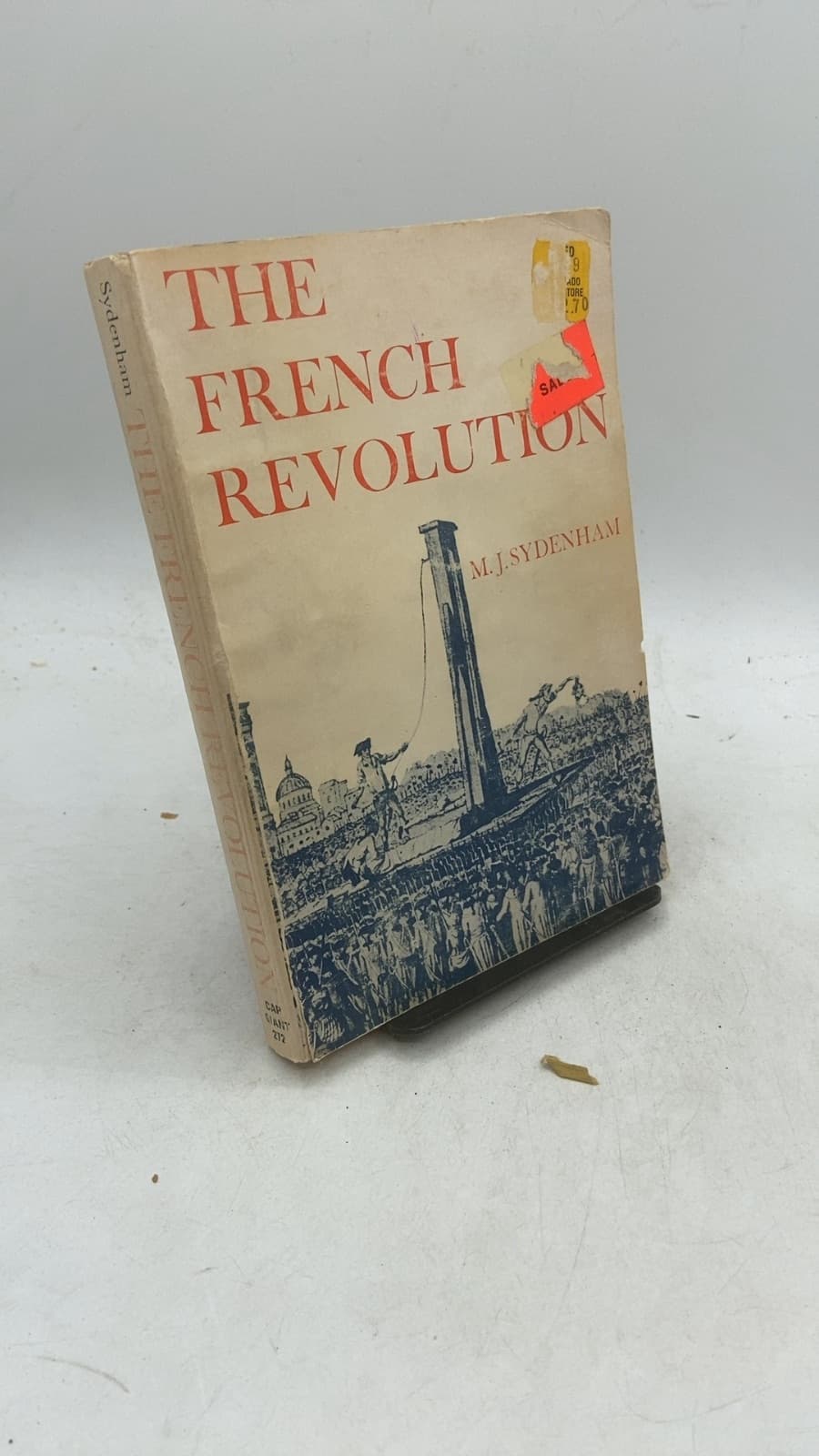 THE French Revolution by M. J. Sydenham - front cover