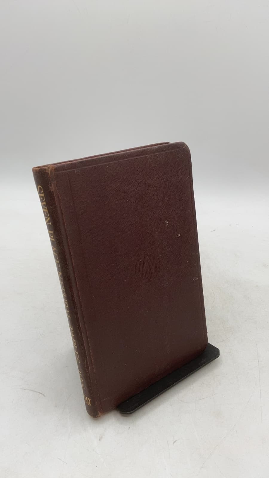 Seven Place Natural Trigonometrical Functions by Howard Chapin Ives - front cover