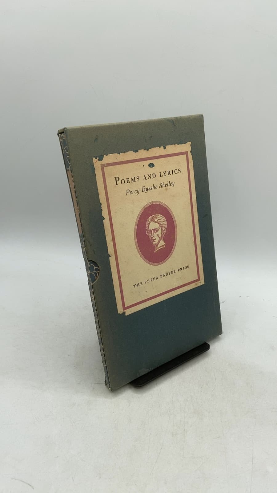 Poems and Lyrics by Percy Bysshe Shelley - front cover