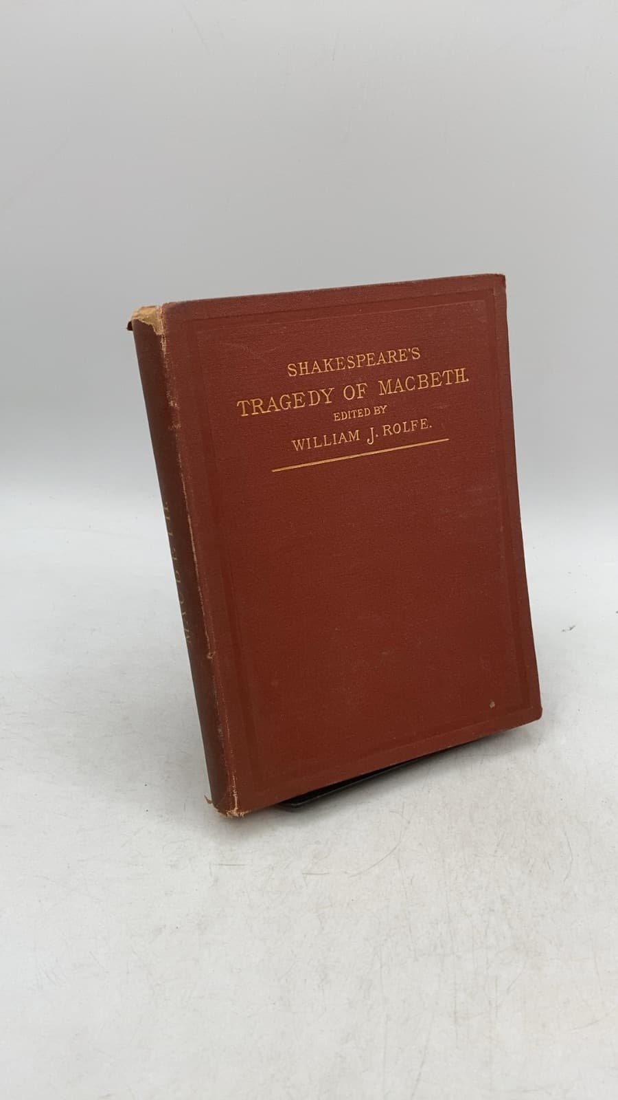 Shakespeare's Tragedy of Macbeth by William Shakespeare - front cover