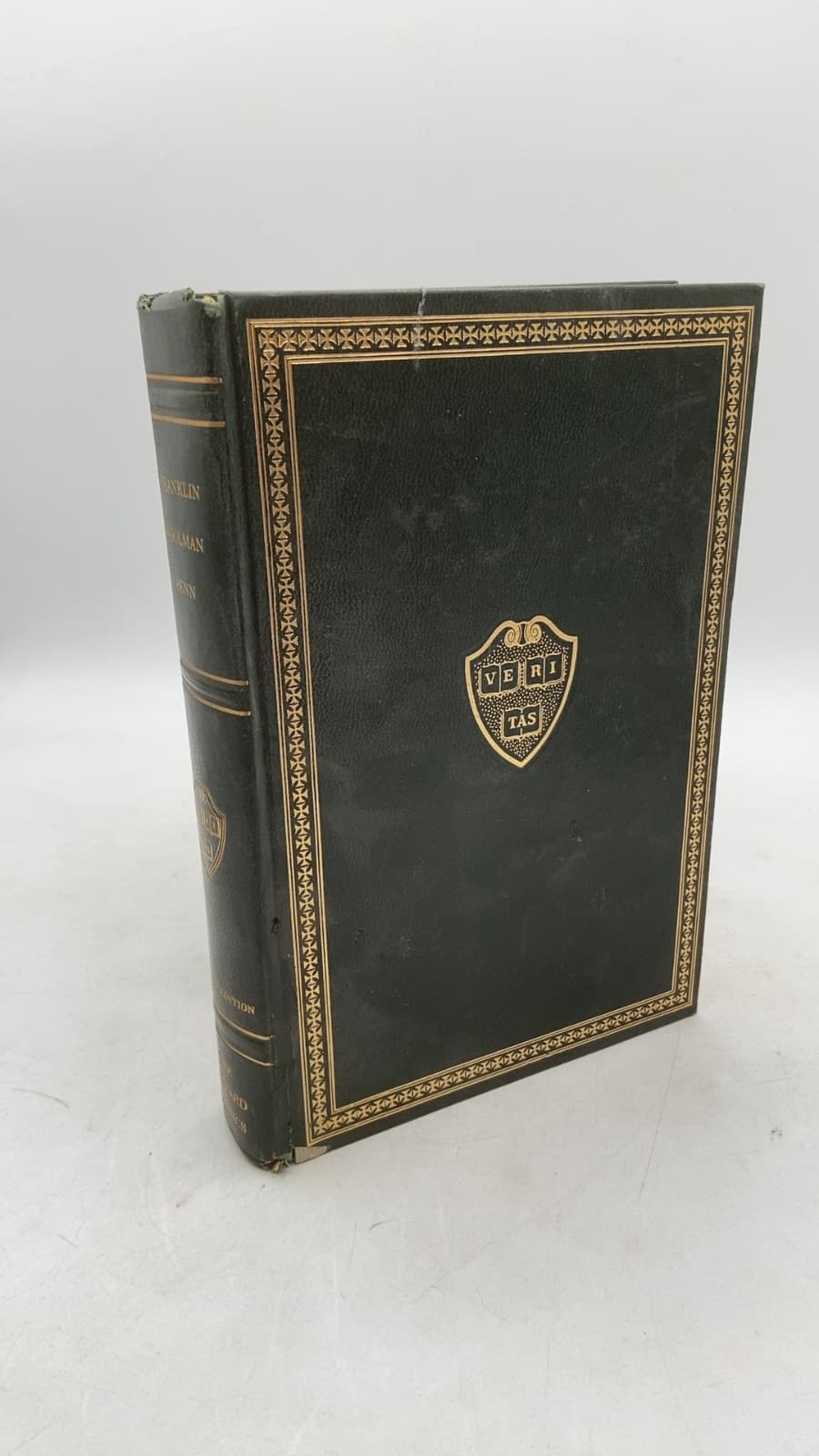 The Harvard Classics: Franklin, Woolman, Penn by Benjamin Franklin, John Woolman, William Penn - front cover