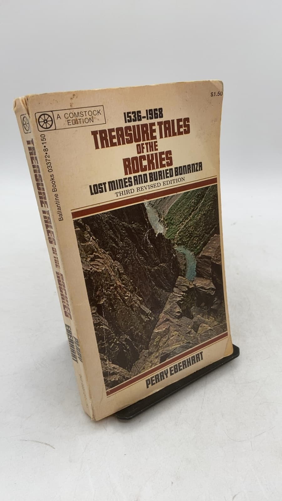 Treasure Tales of the Rockies by Perry Eberhart - front cover
