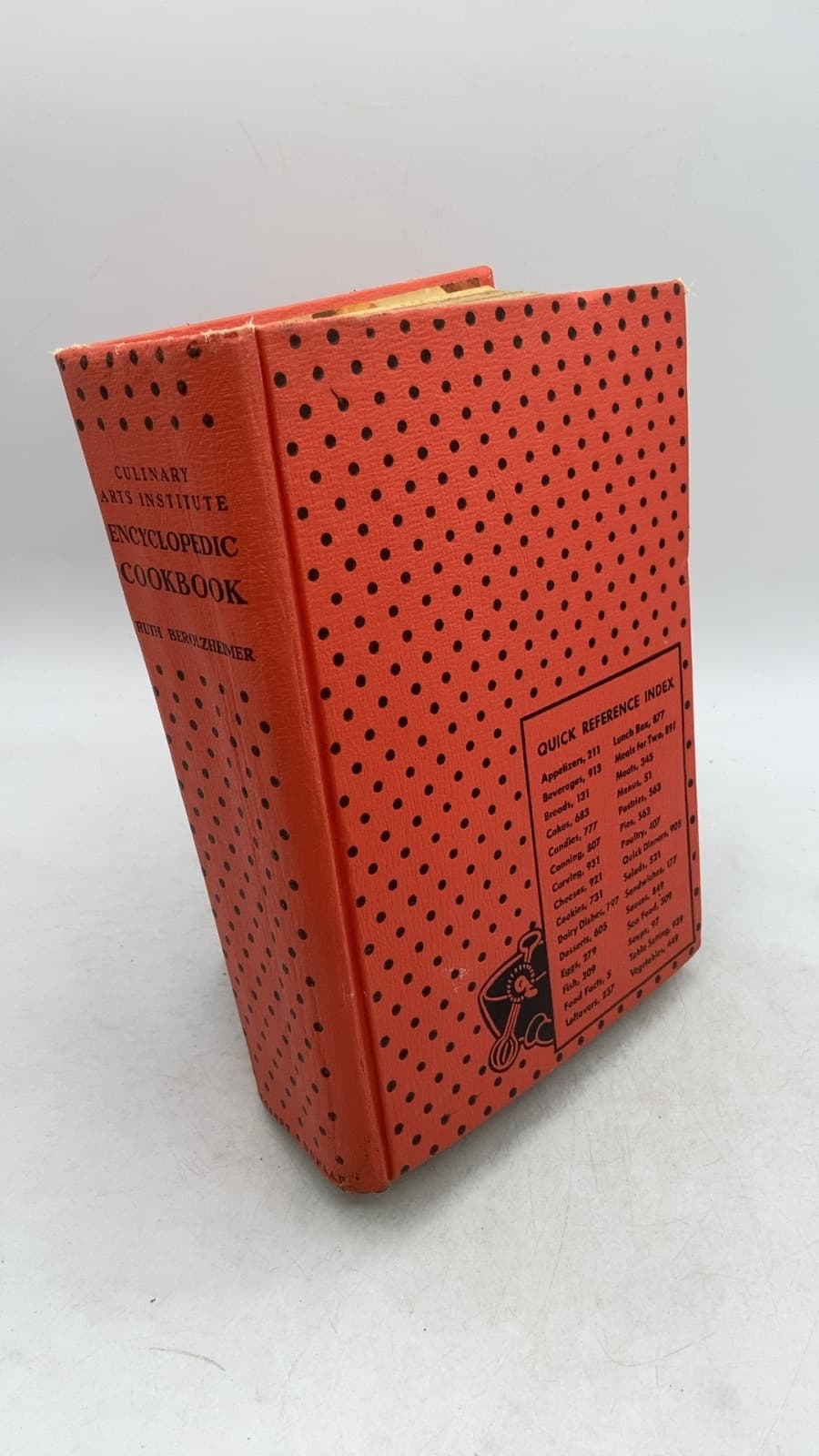 Culinary Arts Institute Encyclopedic Cookbook by Ruth Berolzheimer - front cover