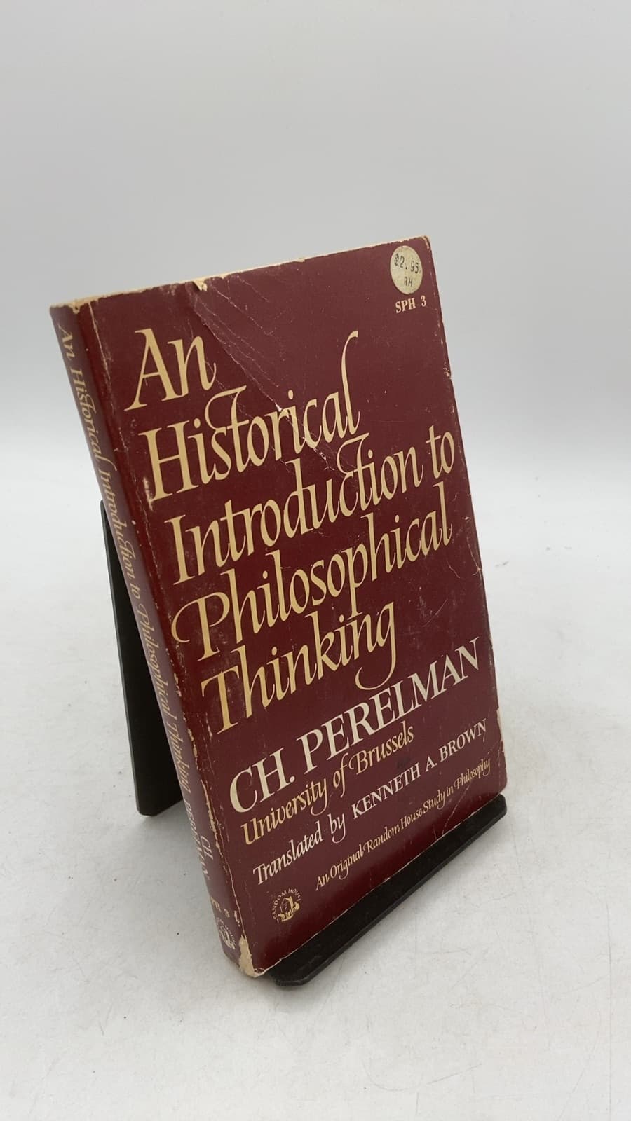 An Historical Introduction to Philosophical Thinking by CH. Perelman - front cover