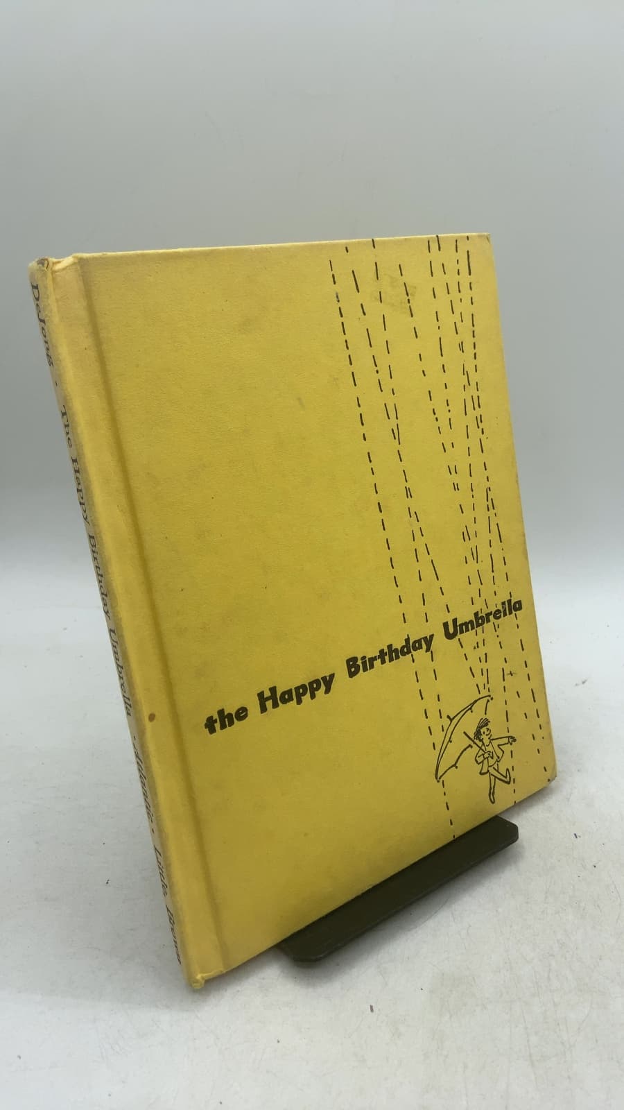 the Happy Birthday Umbrella by David Cornel DeJong - front cover