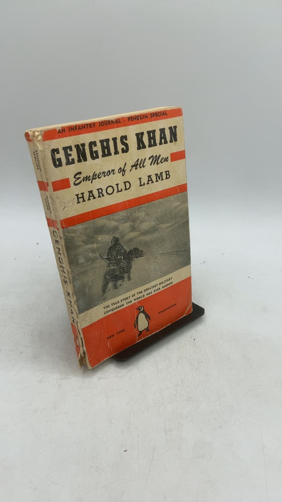 Genghis Khan Emperor of All Men by Harold Lamb - front cover
