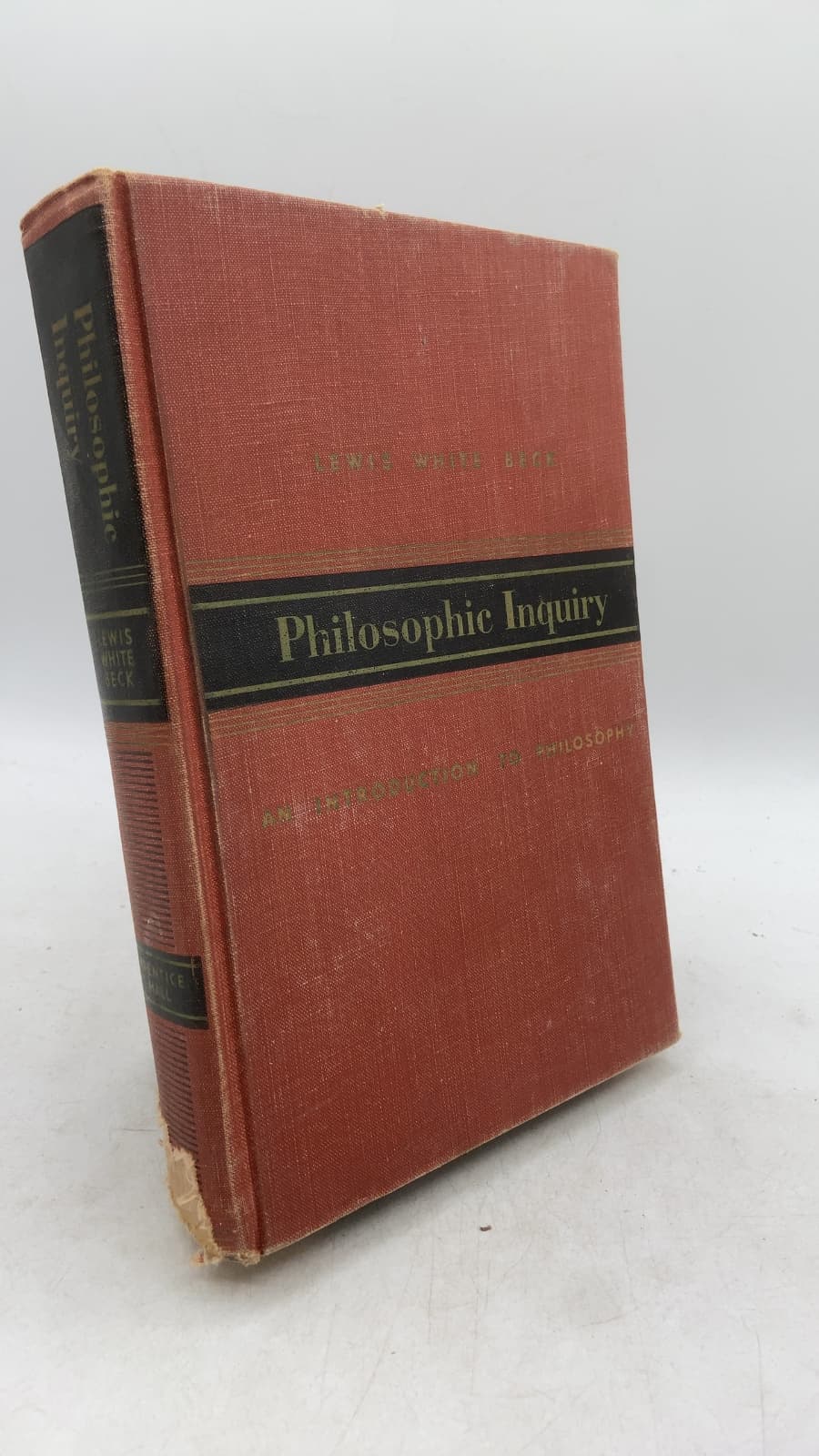 Philosophic Inquiry: An Introduction to Philosophy by Lewis White Beck - front cover