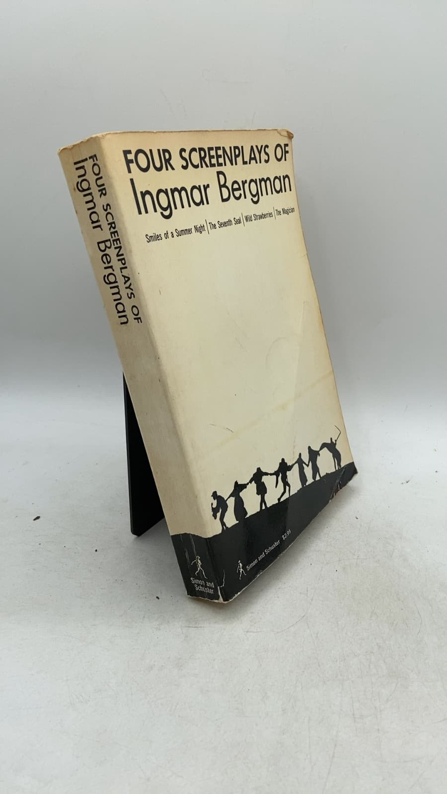 Four Screenplays OF Ingmar Bergman by Lars Malmstrom and David Kushner - front cover