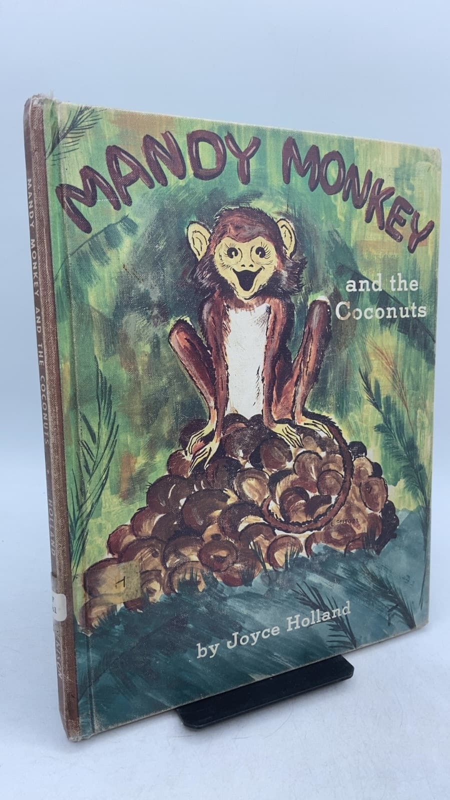 Mandy Monkey and the Coconuts by Joyce Holland - front cover