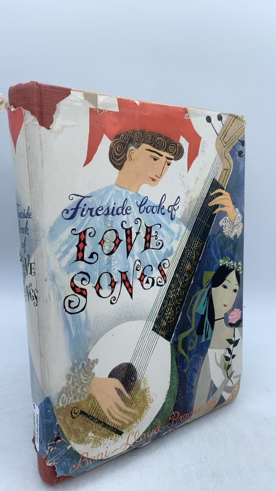 Fireside Book of Love Songs by Margaret Bradford Boni - front cover