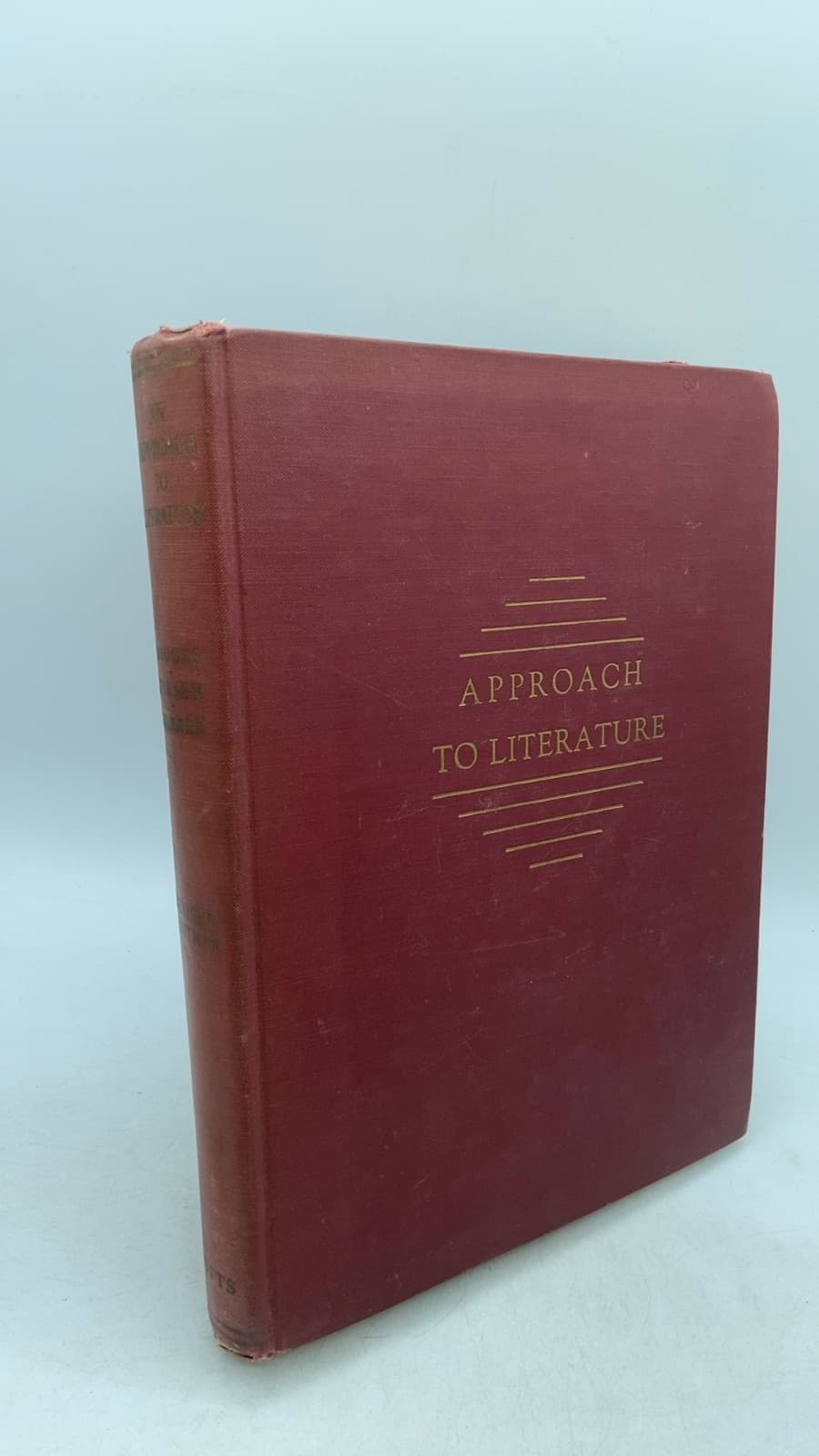An Approach to Literature by Cleanth Brooks, Jr., John Thibaut Purser, Robert Penn Warren - front cover