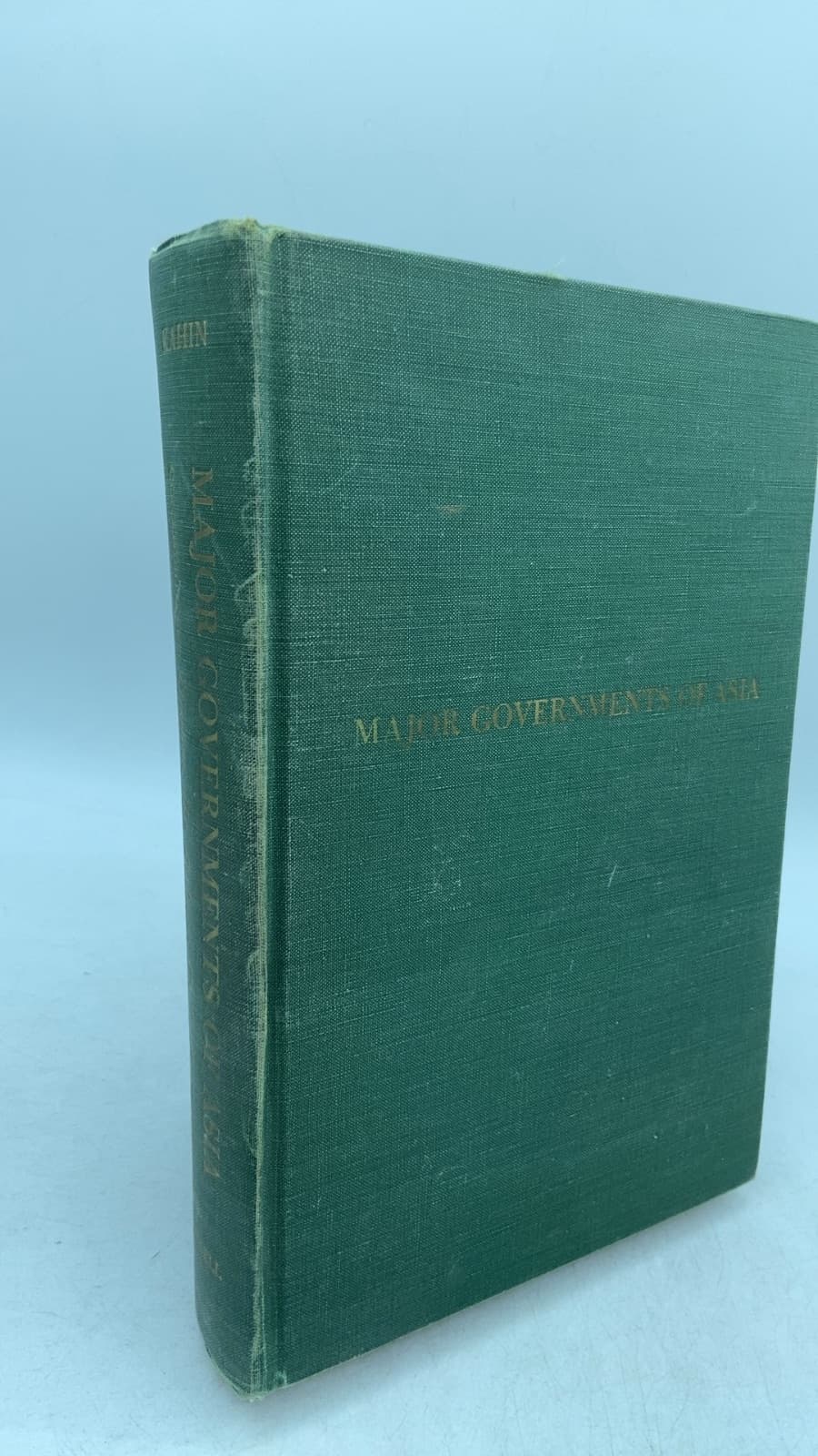 Major Governments OF Asia by Harold C. Hinton, Nobutaka Ike, Norman D. Palmer, Keith Callard, George McT. Kahin - front cover