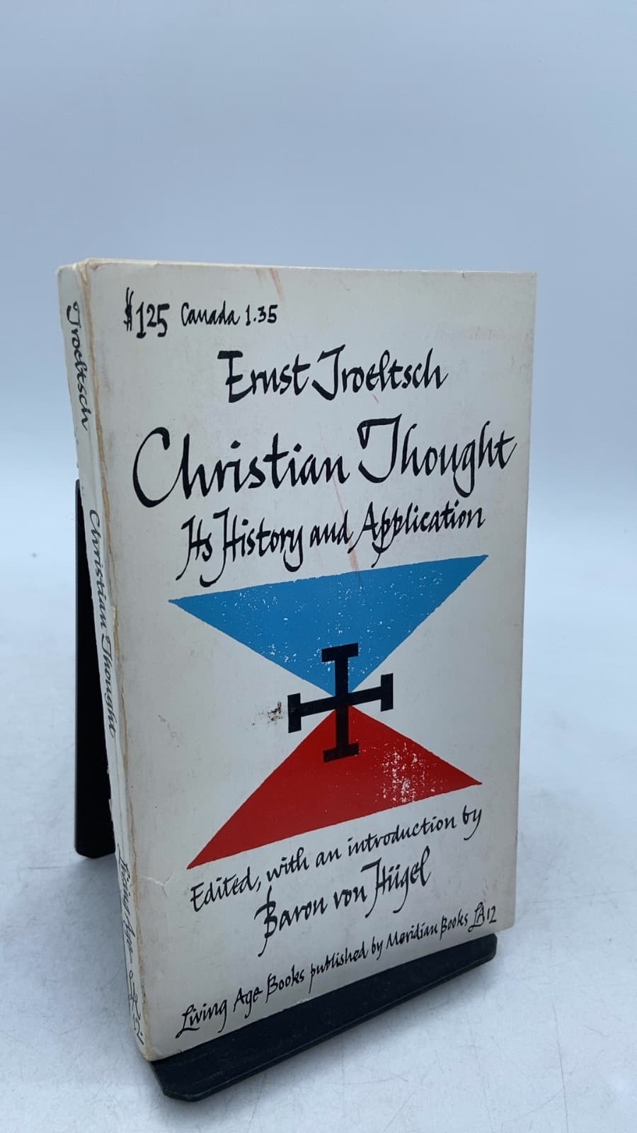 Christian Thought: Its History and Application by Ernst Troeltsch - front cover