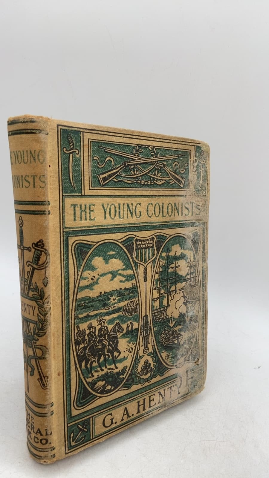 The Young Colonists by G. A. Henty - front cover