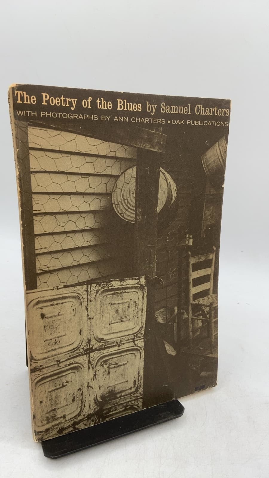 The Poetry of the Blues by Samuel Charters - front cover