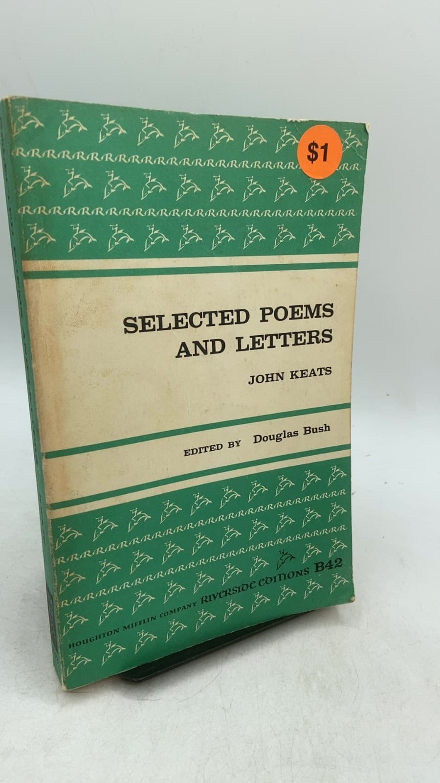 Selected Poems and Letters by John Keats - front cover