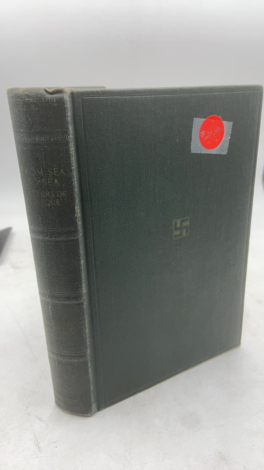 From Sea to Sea: Letters of Marque by Rudyard Kipling - front cover