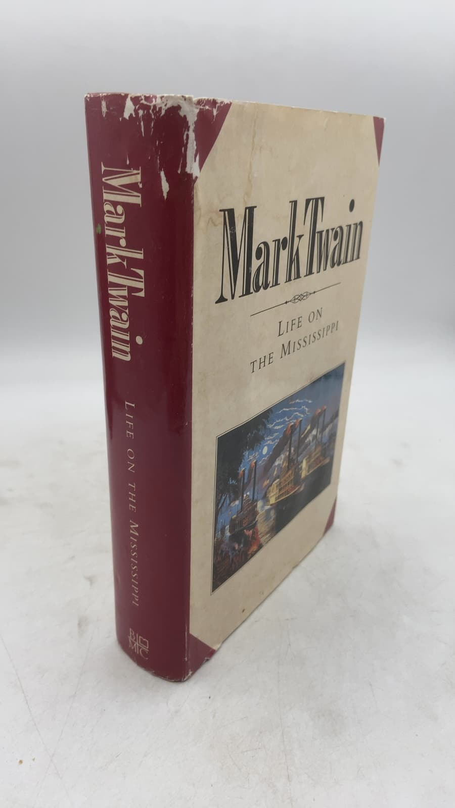 Life on the Mississippi by Mark Twain - front cover