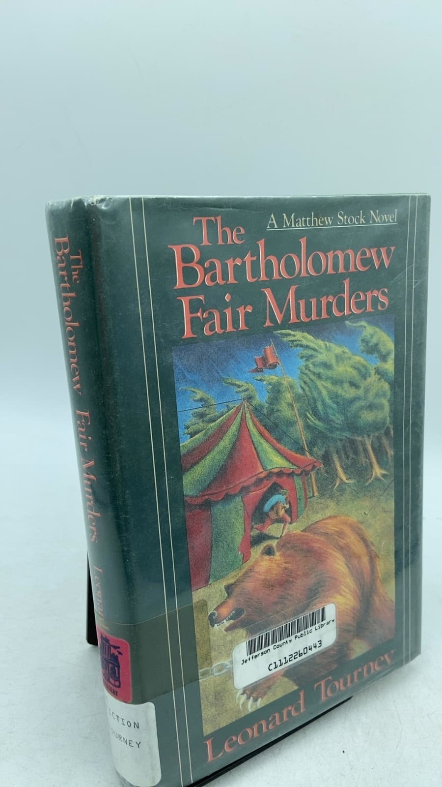 The Bartholomew Fair Murders by Leonard Tourney - front cover
