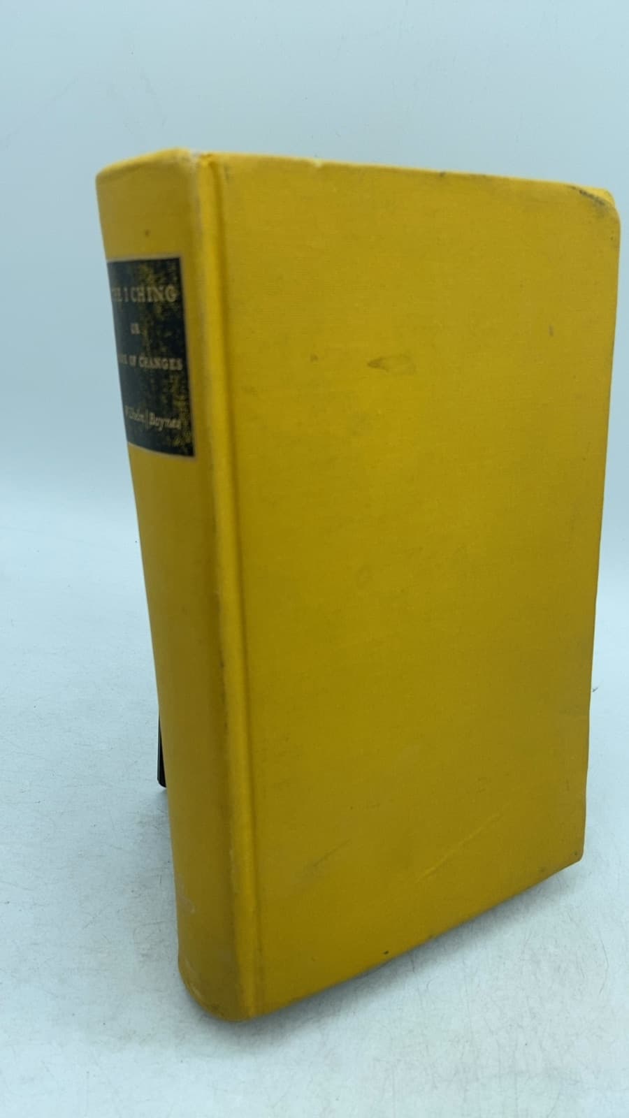 The I Ching or Book of Changes by Richard Wilhelm, rendered into English by Cary F. Baynes - front cover